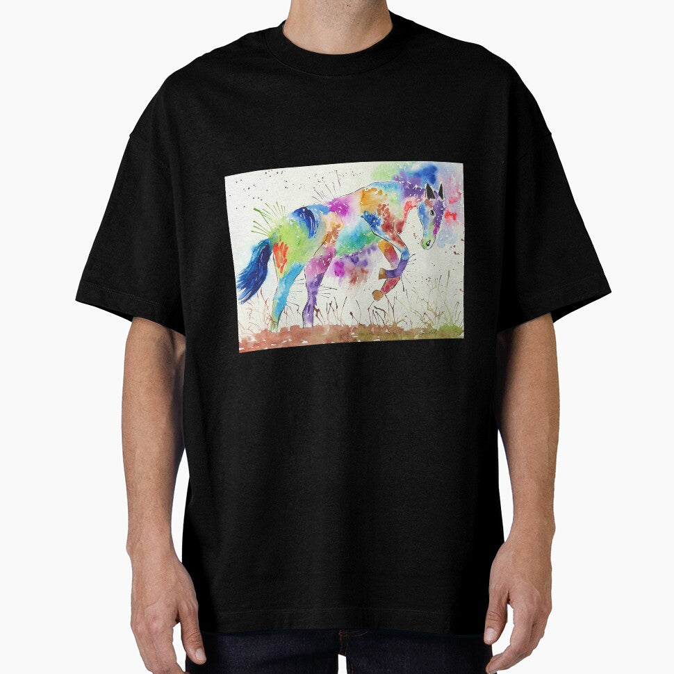 The Colourful Leaping Horse by Casimirasart