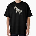 Drawing White Horse by Dopnex