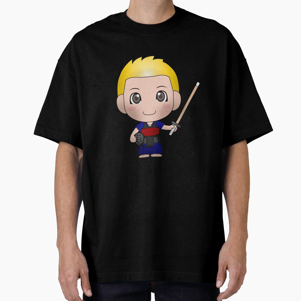 anime chibi kids sports fencing swordplay boy by portrait4you