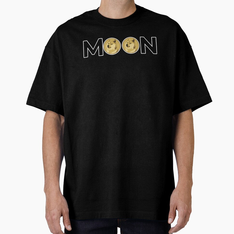 Doge Moon Dogecoin Cryptocurrency by MktngMultiverse