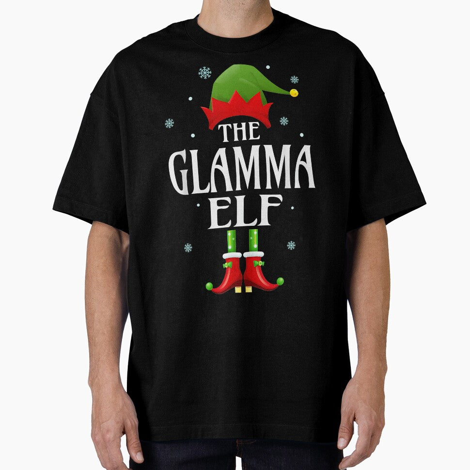 Glamma Elf Xmas Matching Family Group Christmas Party Pajama by JacalynVick