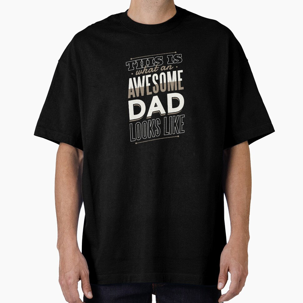 Mens Awesome Dad Gift design - Funny Saying graphic For Dads by DNH Threads