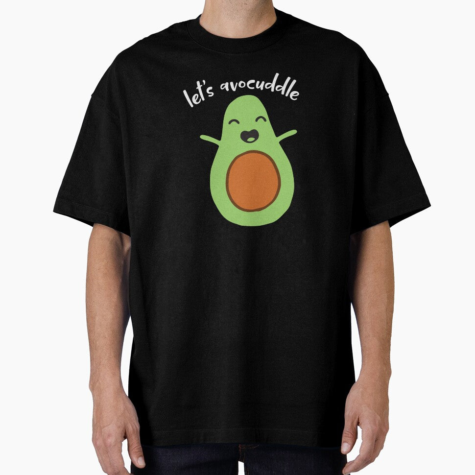 Humor Avocado Let's Avocuddle Adorable Couple His and Hers by ripsydesigns