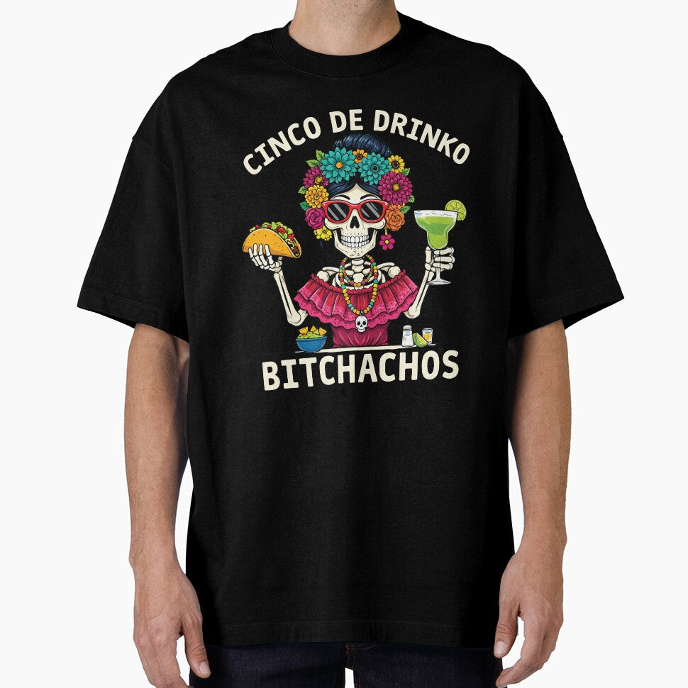 Funny Cinco De Drinko Fiesta Party Mexican Celebration Girls Trip Design by kiralynstration