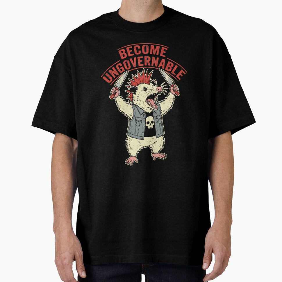 Become Ungovernable Punk Possum by AdyKurniawan