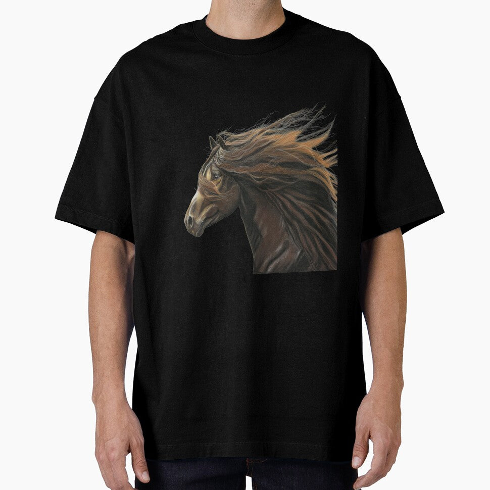 Born to ride Beautiful Horse art green background - Equestrian born to ride art - horse lover by IslesArt