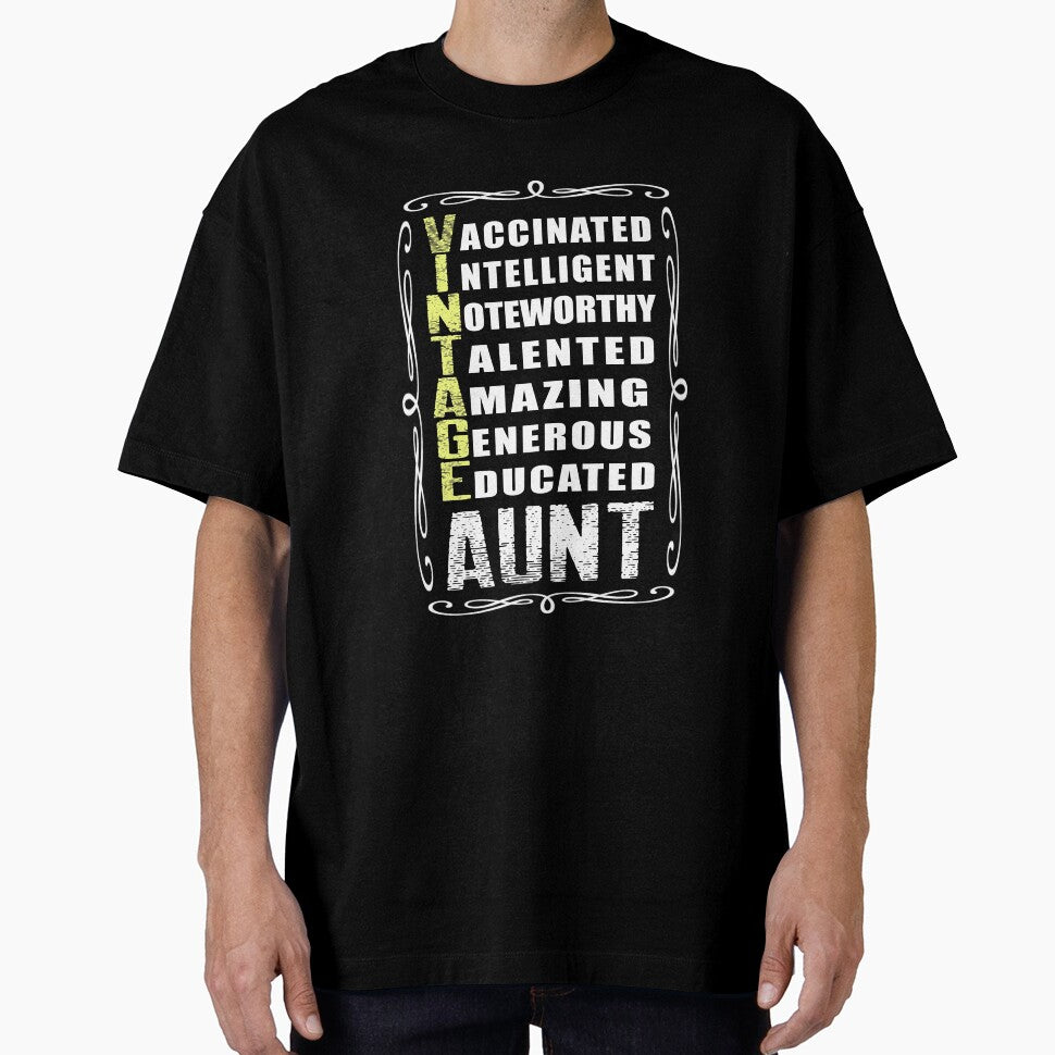 Vintage Acronym Retiring Aunt | Auntie | Aunty by MoonsmileProd