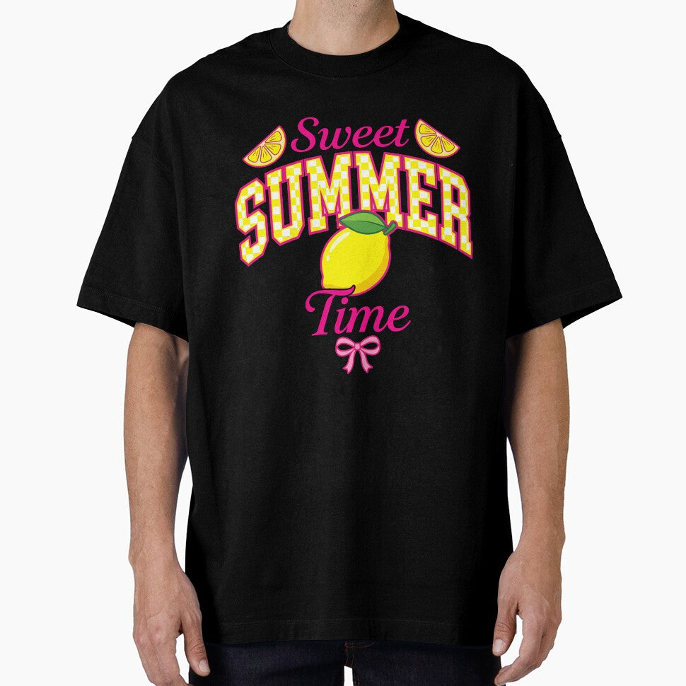 Sweet Summer Time Preppy Lemon Bow by KroghDs