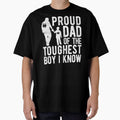 Autism Proud Dad Of The Toughest Boy I Know Autism Awareness Month Gift for Father by alenaz