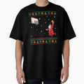 Christmas Basketball Santa Funny Sport Xmas by BuynPose