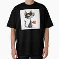 Cool Coffee Cat – Grumpy Morning Mood Cartoon by VivoStudio