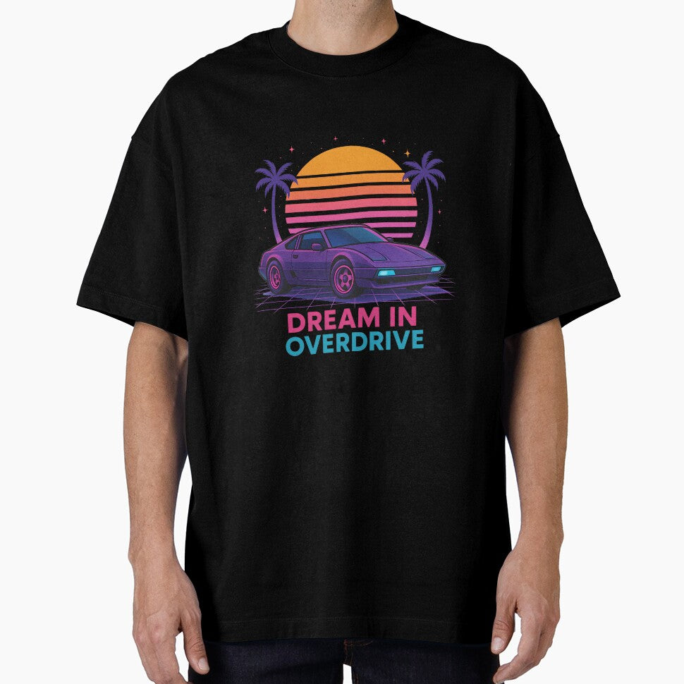 Dream in Overdrive 80s Retro Car by k3rstman1