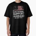 Emotional Support Husband Do Not Pet Vintage by charoen-design