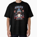 Amity Tiki - Creepy Cute Shark - Vintage Retro Surf Vacation by Nemons