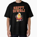 yoga Happy Diwali ver 6 | Festival of Lights | Indian Deepavali Celebration with Diyas, Rangoli & Lord Ganesha | Hindu Festival Art & Gifts by mndesignworx
