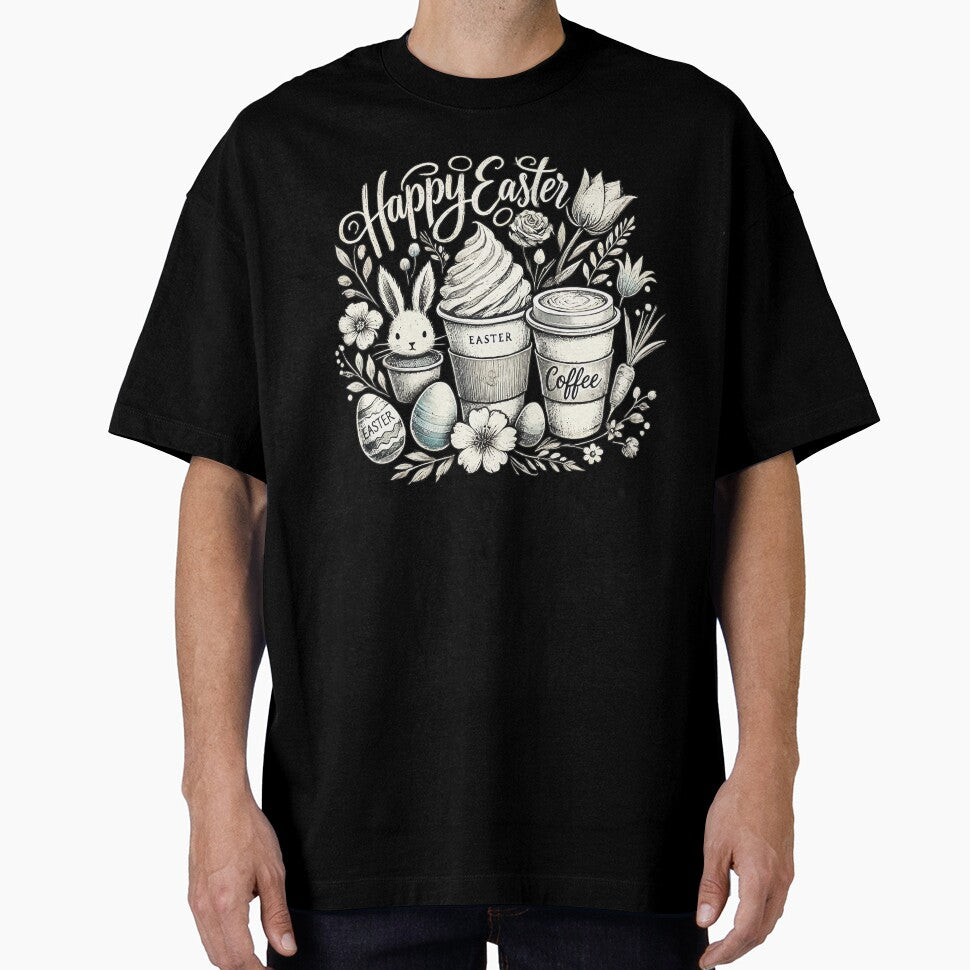 Easter Coffee Lovers Easter Bunny Coffee by LuminOrb