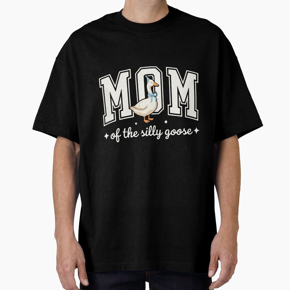 Mom of the Silly Goose Funny Family Matching Birthday Cute Mom Gift by kiralynstration