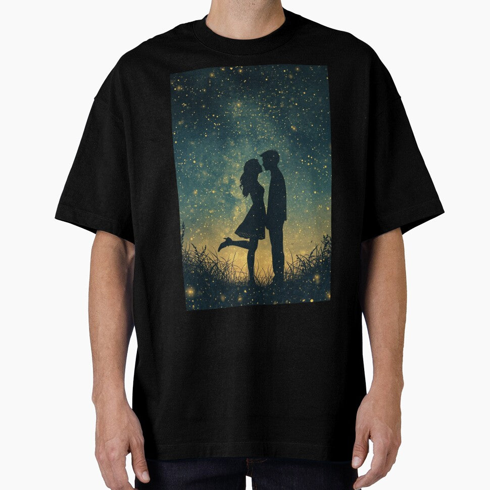 Couple In night of stars by Anisha  Vaz