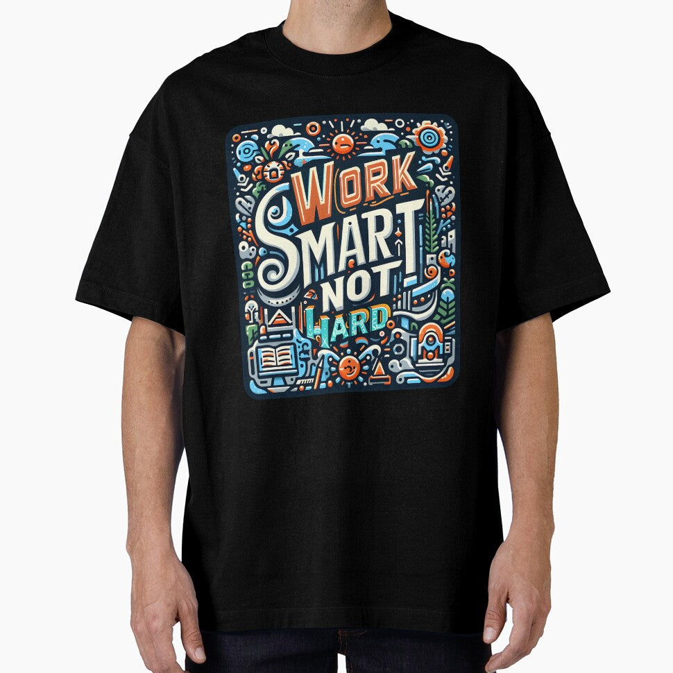 Work Smart Not Hard, typography by maxmaj
