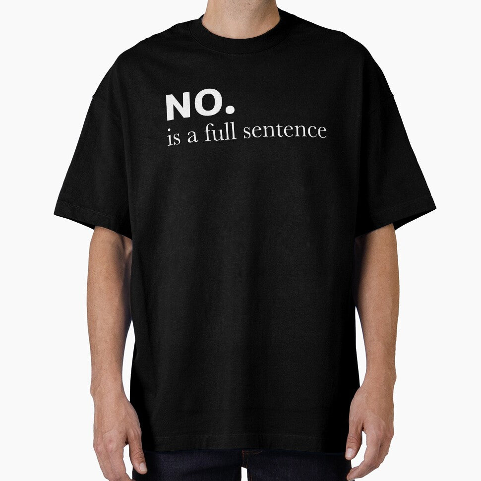No is a full sentence by Tania Steyn