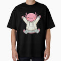 Morning Stretch Axolotl – Calm Self-Care Lifestyle Illustration by ColorSplash123