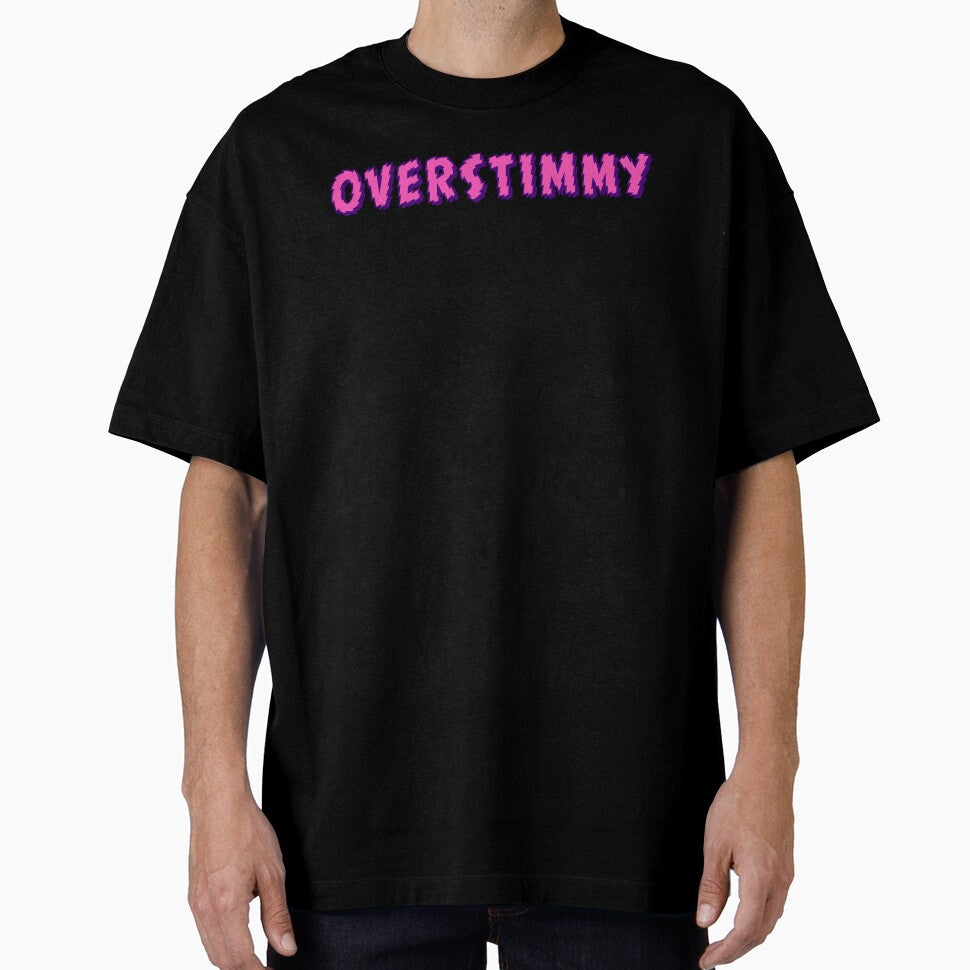 Overstimmy, Pink Shakey Typography by Memes N Lore