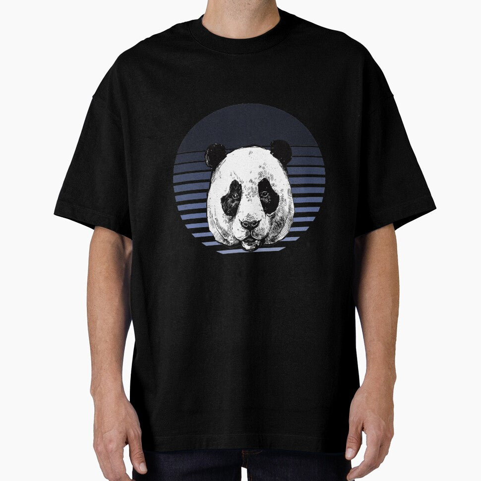 Cute Panda Vintage Bleu Style by Artistry Team
