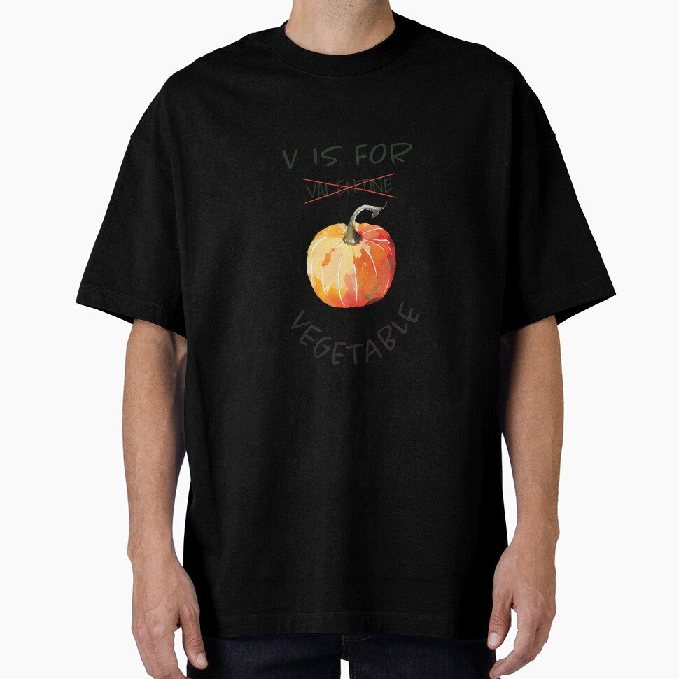 V Is For Vegetable | Happy Valentine | Valentine's Day | Vegetable Love | Healthy Valentine | Pumpkin by ArtPowTech