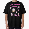 Baby Shower Squad – Pink Baby Girl Party Design by ProDesignByMK
