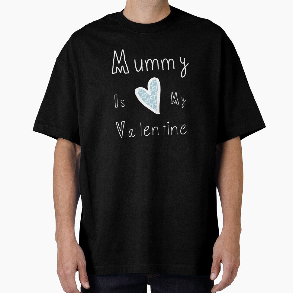 Valentine Shirt | Mummy Is My Valentine | Mummy Valentine Shirt | Kids Valentine Shirt by No-Leg-Bones