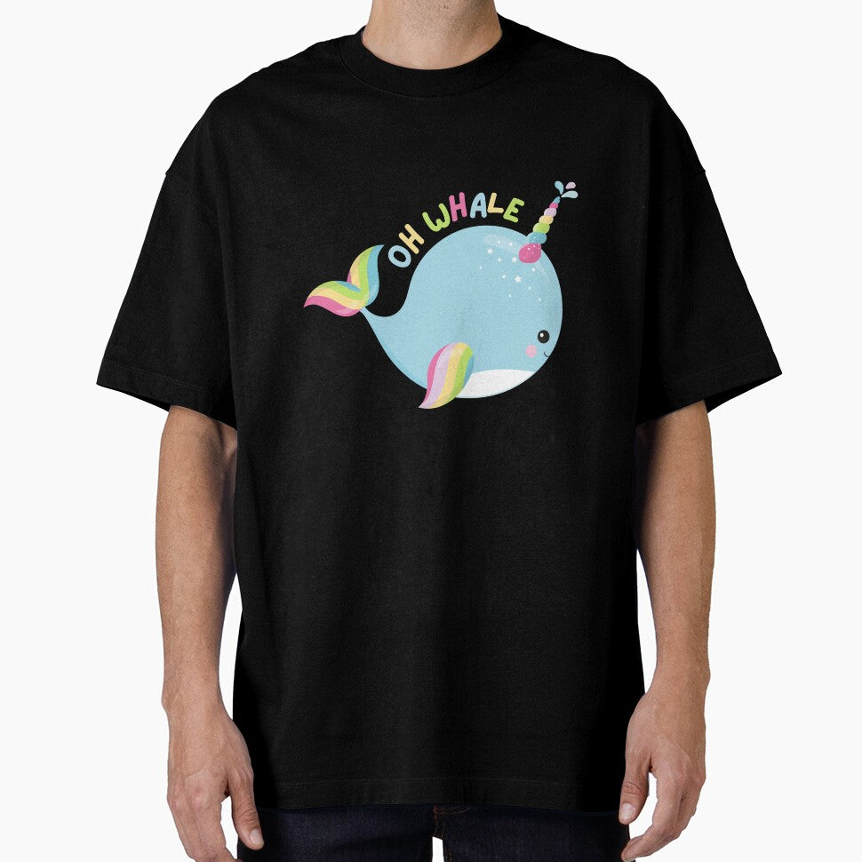 Oh Whale Funny Saying Pun Of Oh Well by HappyBright