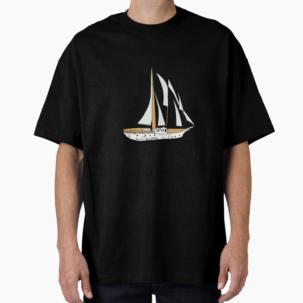 Love & Gratitude Sailboat by MandiniArt