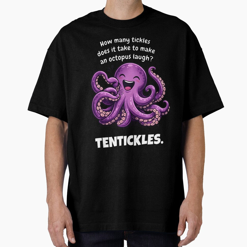 Tentackles Pun Cute Dad Joke Funny Octopus by PuniverseDesign