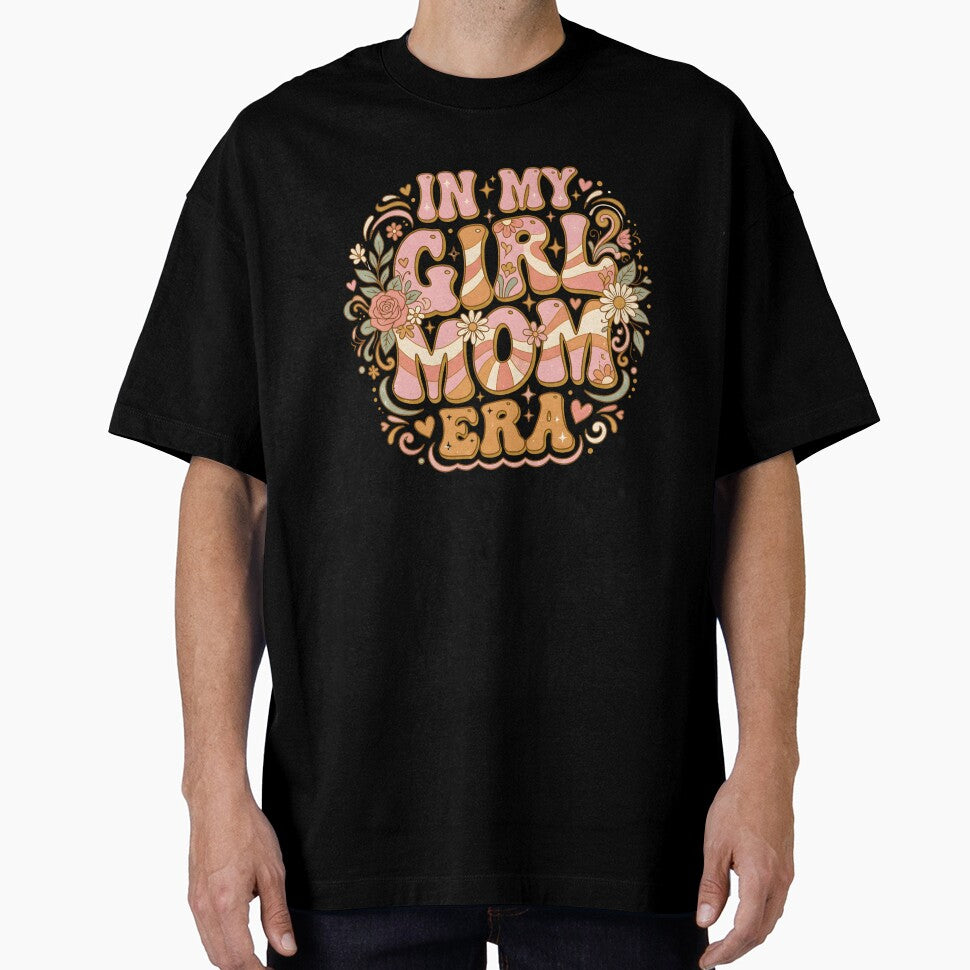 In My Girl Mom Era – Cute Retro Mom Life Shirt by relso