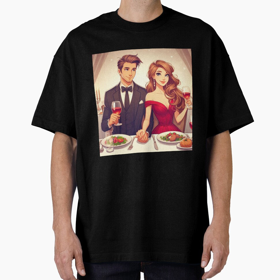 Romantic Couple Having Dinner Date by Mywaymylife