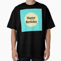 Happy Birthday Greeting Card Fun Pattern with Bold Typography by Swati's Digital Den