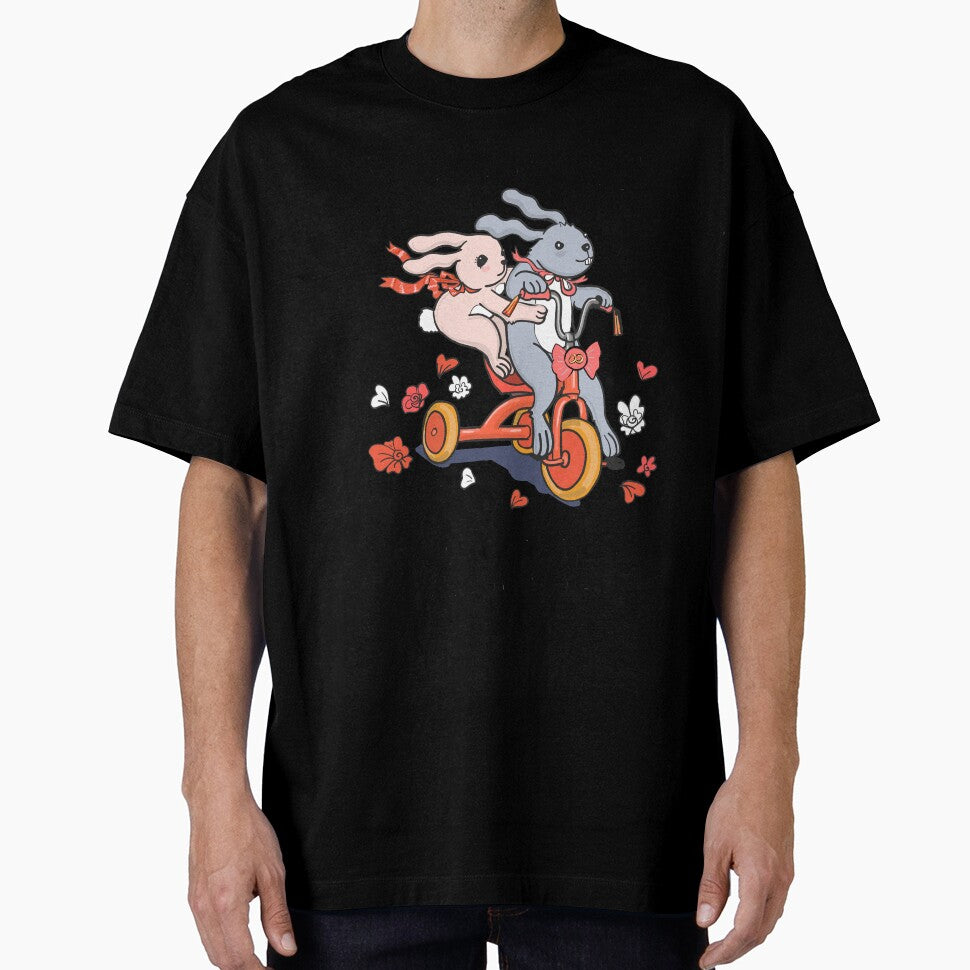 Just Married 71 Years Ago - 71st  Anniversary Couple Bunnies Tee, Phone Cases And Other Gifts by MemWear
