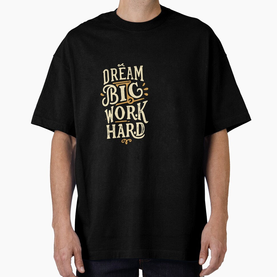 Dream big work hard motivational by philosofull
