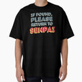 If Found, Please Return to Senpai / I am Senpai (Couple Shirt) Version 2 by teeworthy