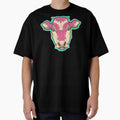 Strawberry cow symmetrical portrait style by IllustrateLaw