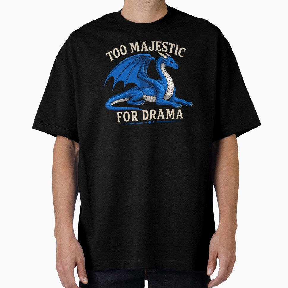 Too Majestic for Drama Blue Dragon by Hatchling Hollow