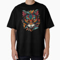 Tiger face art, colorful, tiger lovers no.3 by KAMESUN