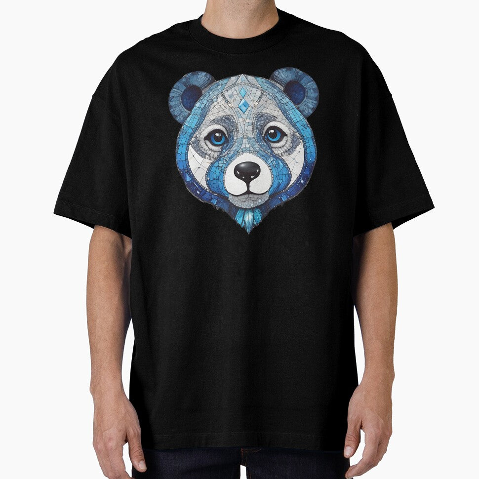 Blue Mosaic Panda by pUNKnown