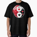 Valentines Day yin and yang symbol with hearts,Valentine heart,valentine art,valentine design by Expressions-Sel