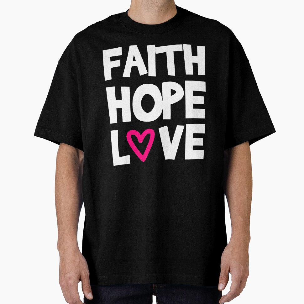 Faith Hope Love by Optimus2Shop