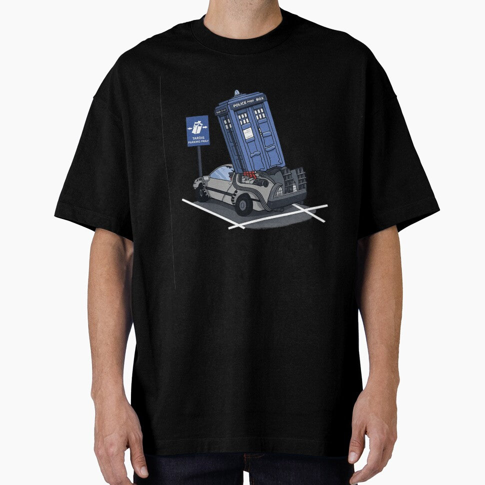 Tardis Parking Only Funny Sci Fi Time Travel Design by Ekonolotie