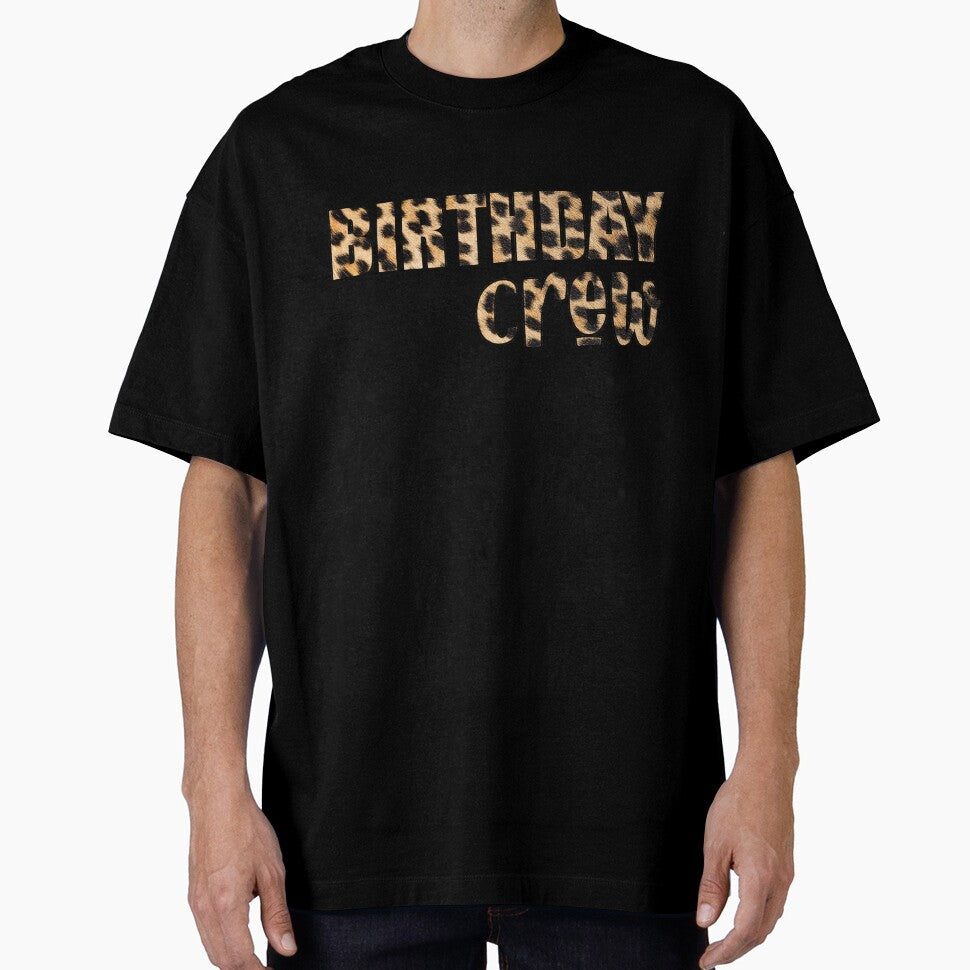 Birthday Crew - Cheetah Print by yessicarabbit