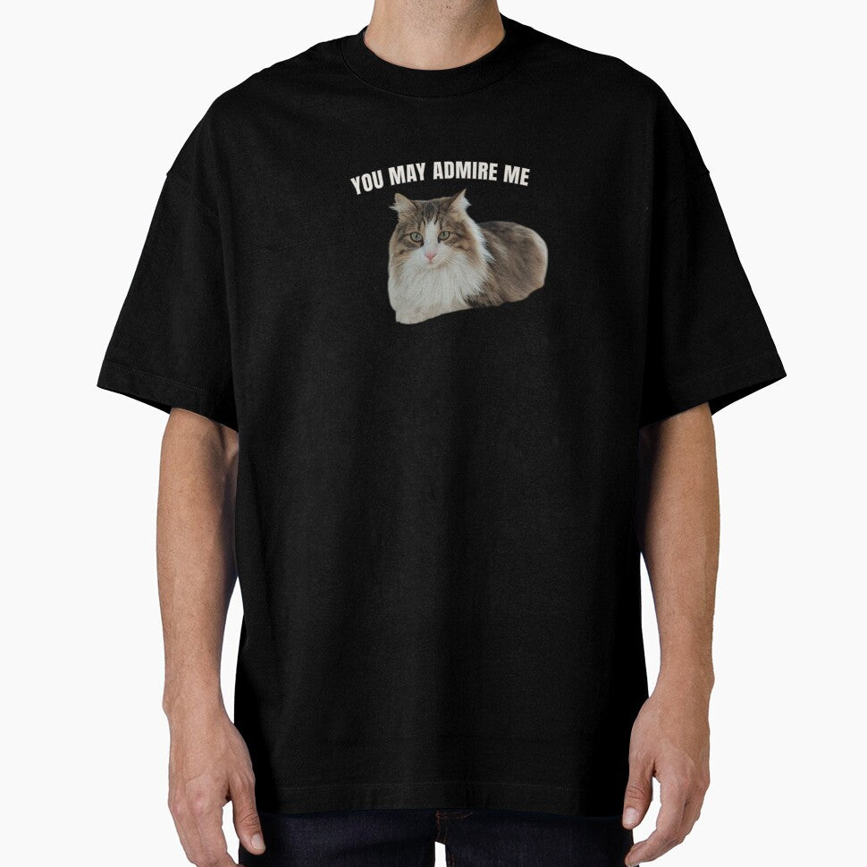 You May Admire Me – Funny Elegant Cat Meme Design by MB-CatPrints