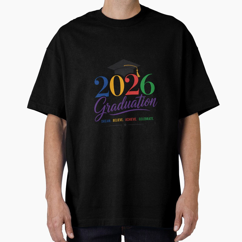 2026 Graduation Dream Believe Achieve Celebrate Class Of 2026 Senior Graduate by JonesFlora2025