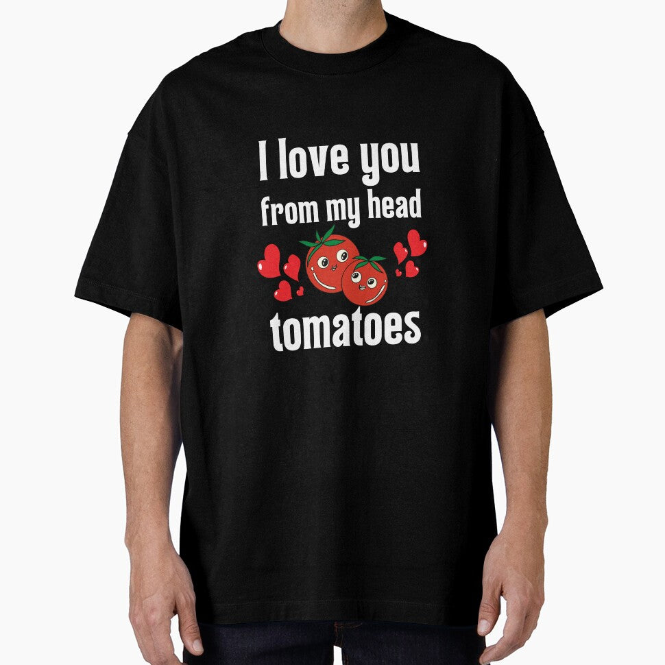 I love you from my head tomatoes by MudPuppet